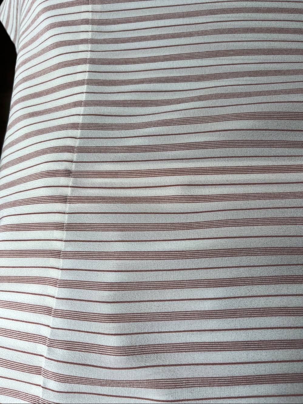 Everlane White and Red Striped Shirt - Picture 7 of 7